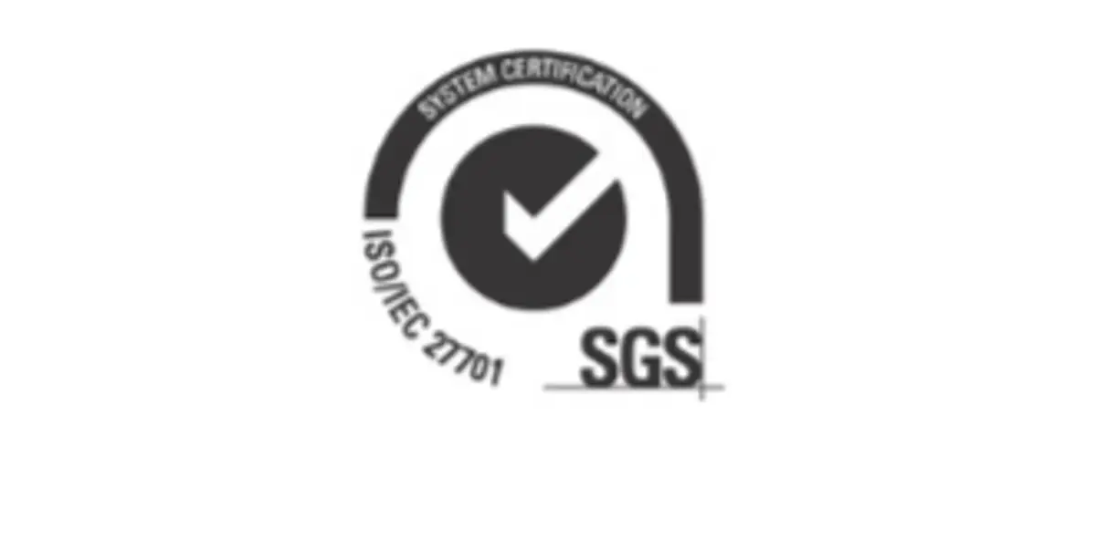Logotipo de certificación de sistema ISO/IEC 27701 de SGS.
